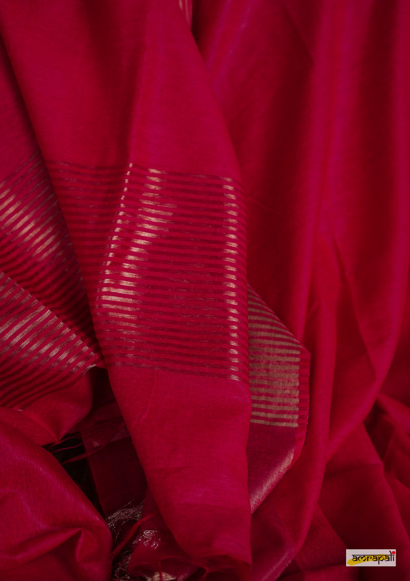 Cotton Silk with Zari Border