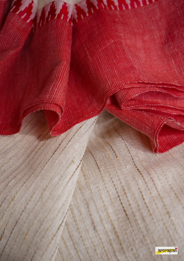 Handloom Polycotton with textured weave