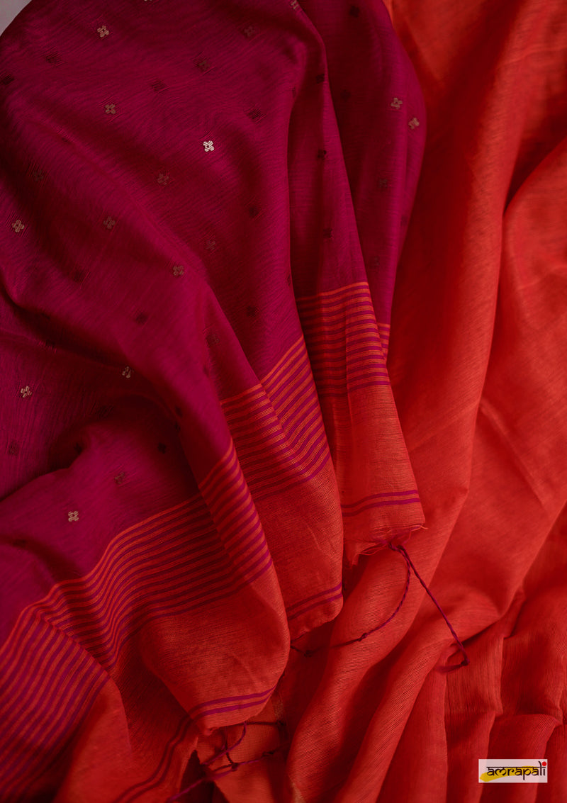 Handloom Polycotton with Woven Sequined Palla