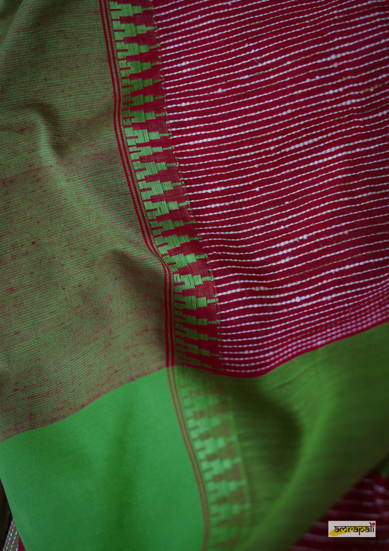 Handloom Polycotton with textured weave