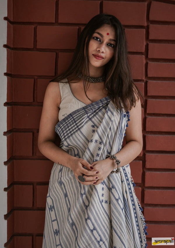 Handloom Pure Kala Cotton Bhujodi