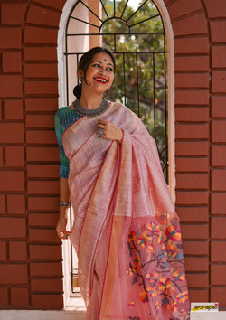 Handloom Matka Resham Jamdani