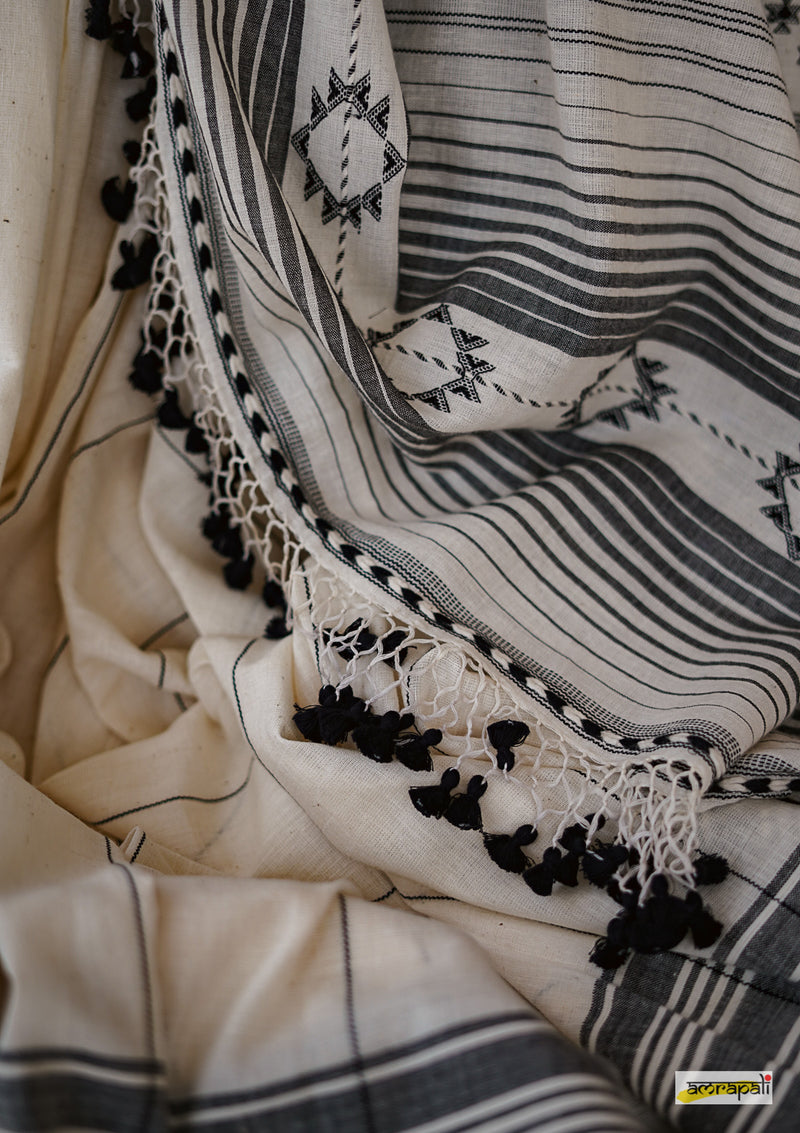 Handloom Pure Kala Cotton Bhujodi