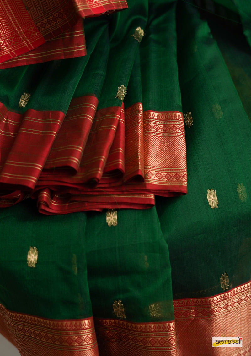 Handloom Pure Chanderi Katan Silk