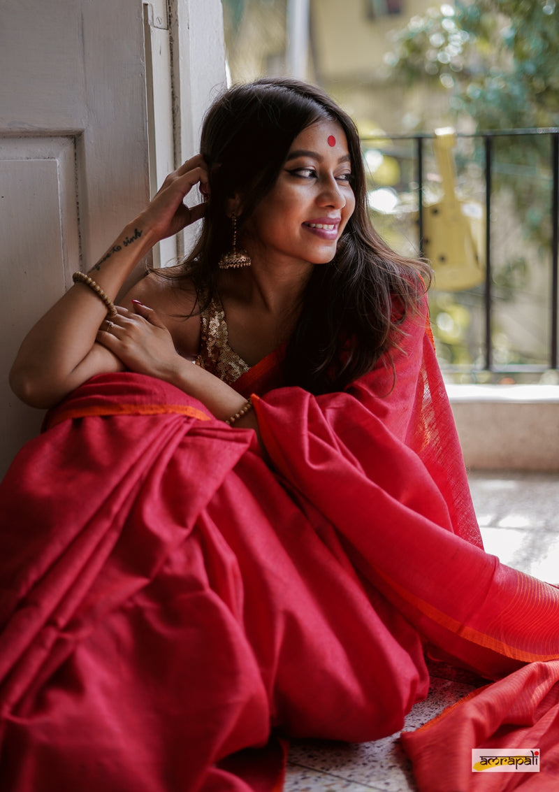 Handwoven Pure Tussar Matka