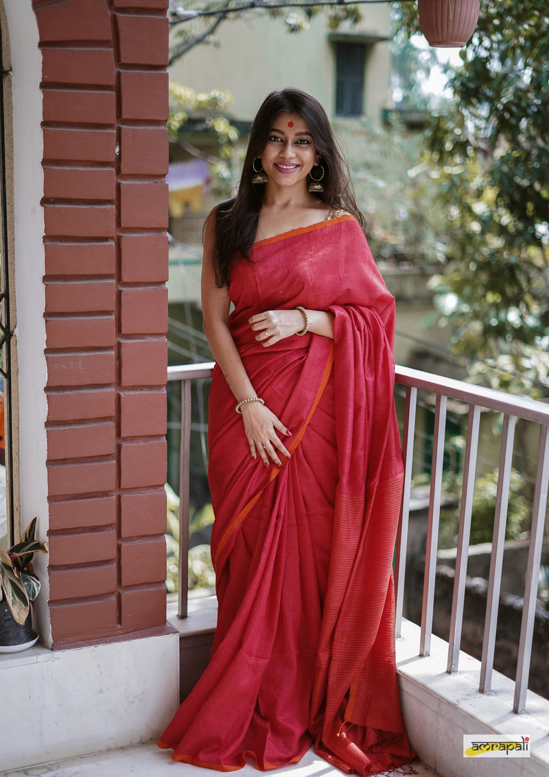 Handwoven Pure Tussar Matka