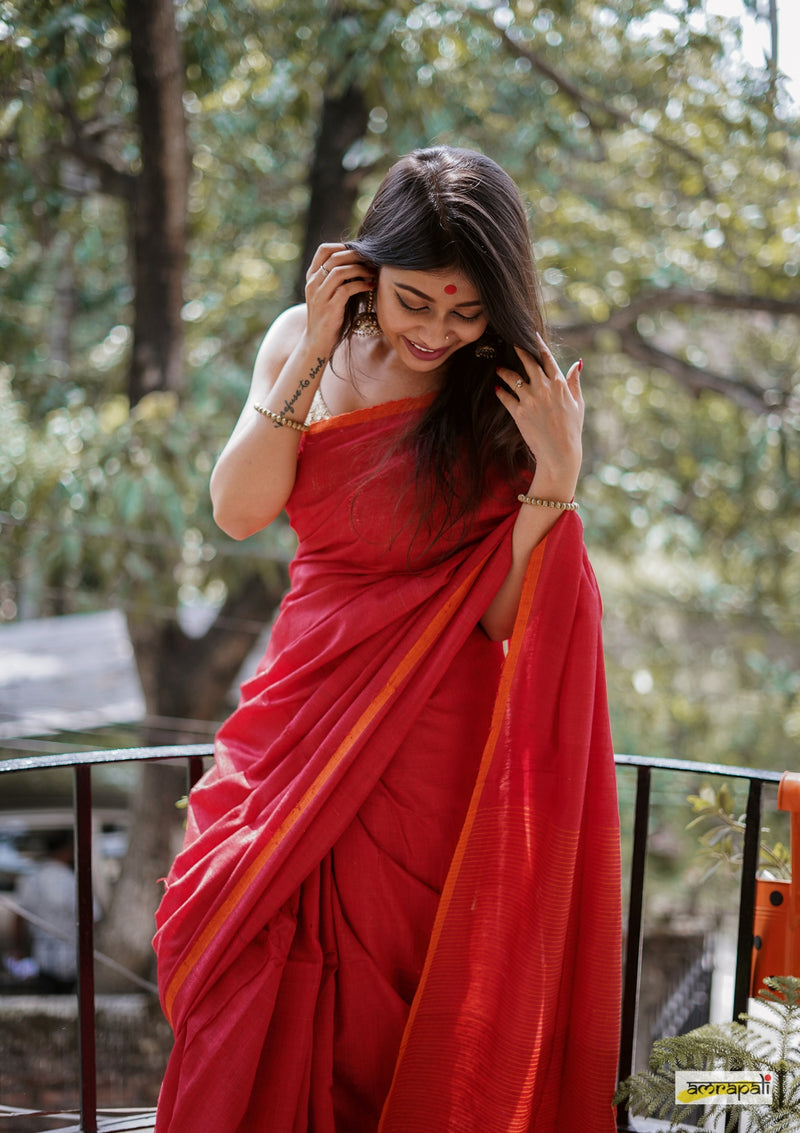 Handwoven Pure Tussar Matka