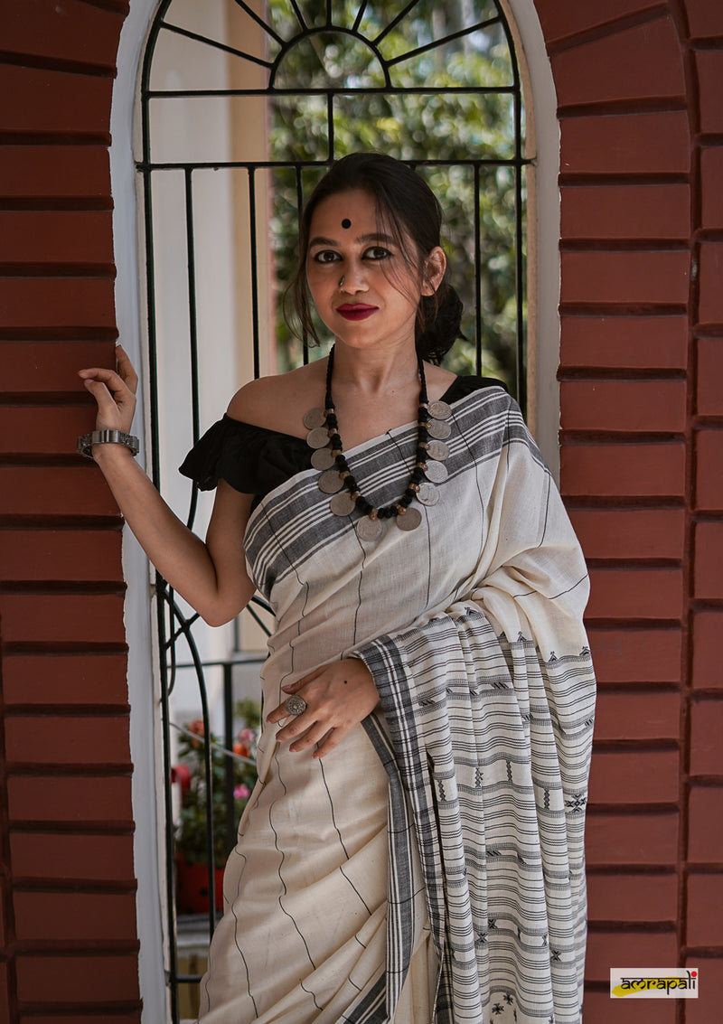 Handloom Pure Kala Cotton Bhujodi