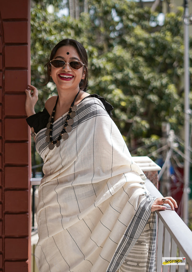 Handloom Pure Kala Cotton Bhujodi