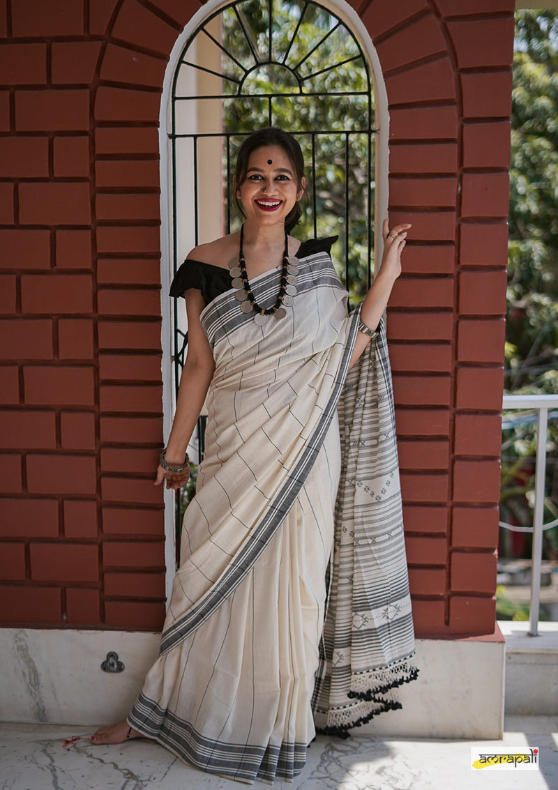 Handloom Pure Kala Cotton Bhujodi