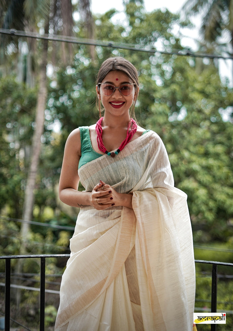 Handloom Matka Resham Jamdani