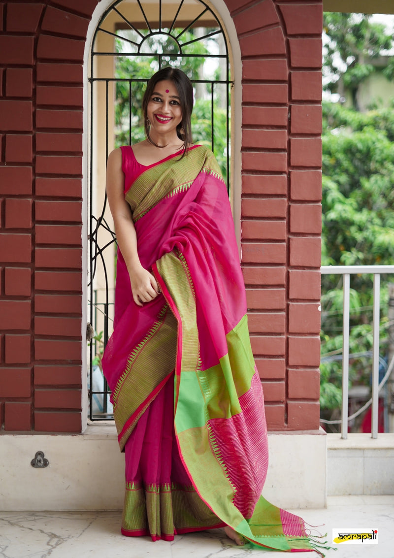 Handloom Poly Cotton with Textured Weave