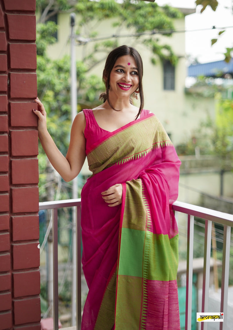 Handloom Poly Cotton with Textured Weave