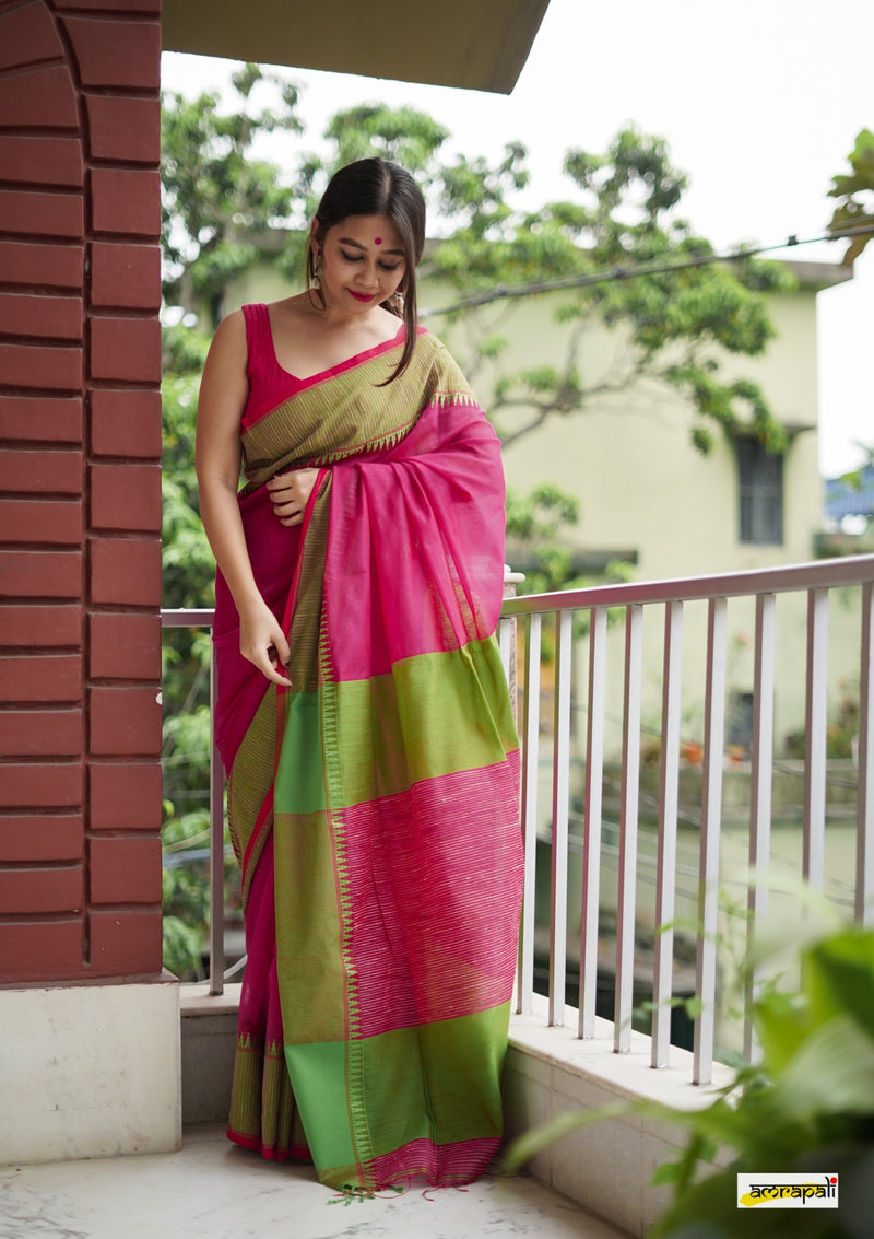 Handloom Poly Cotton with Textured Weave