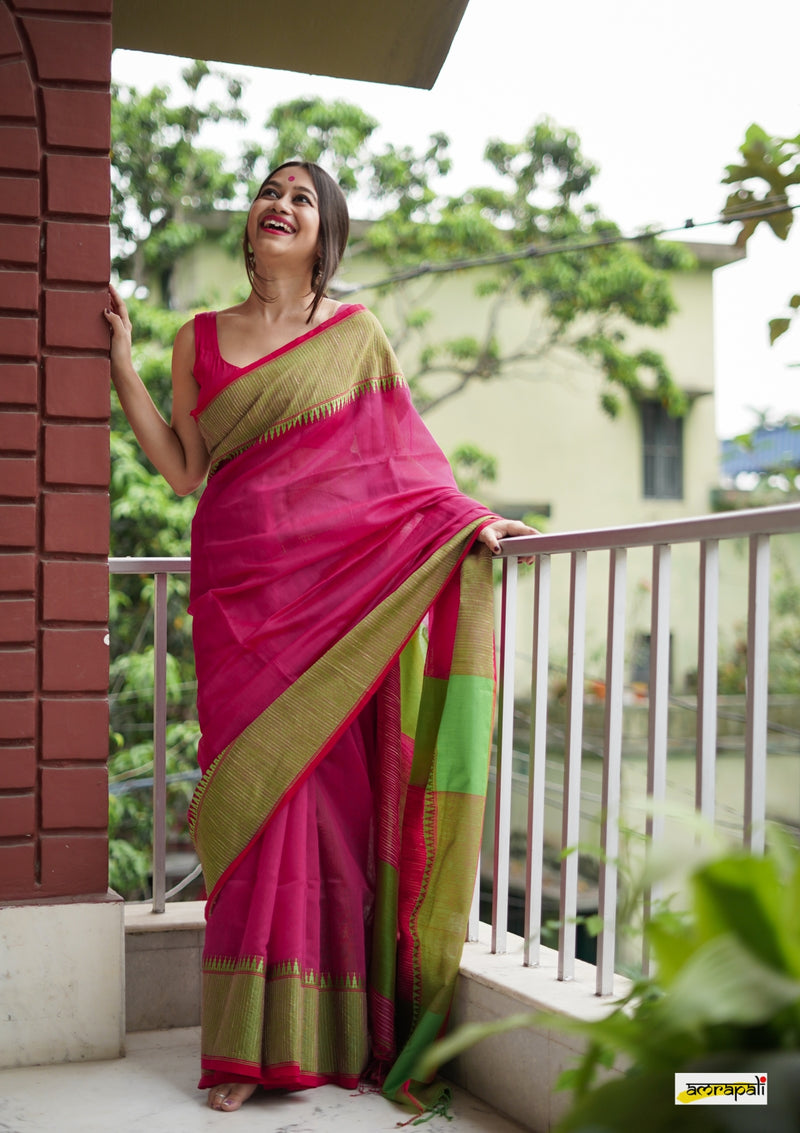 Handloom Poly Cotton with Textured Weave