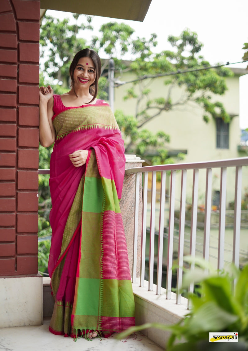 Handloom Poly Cotton with Textured Weave