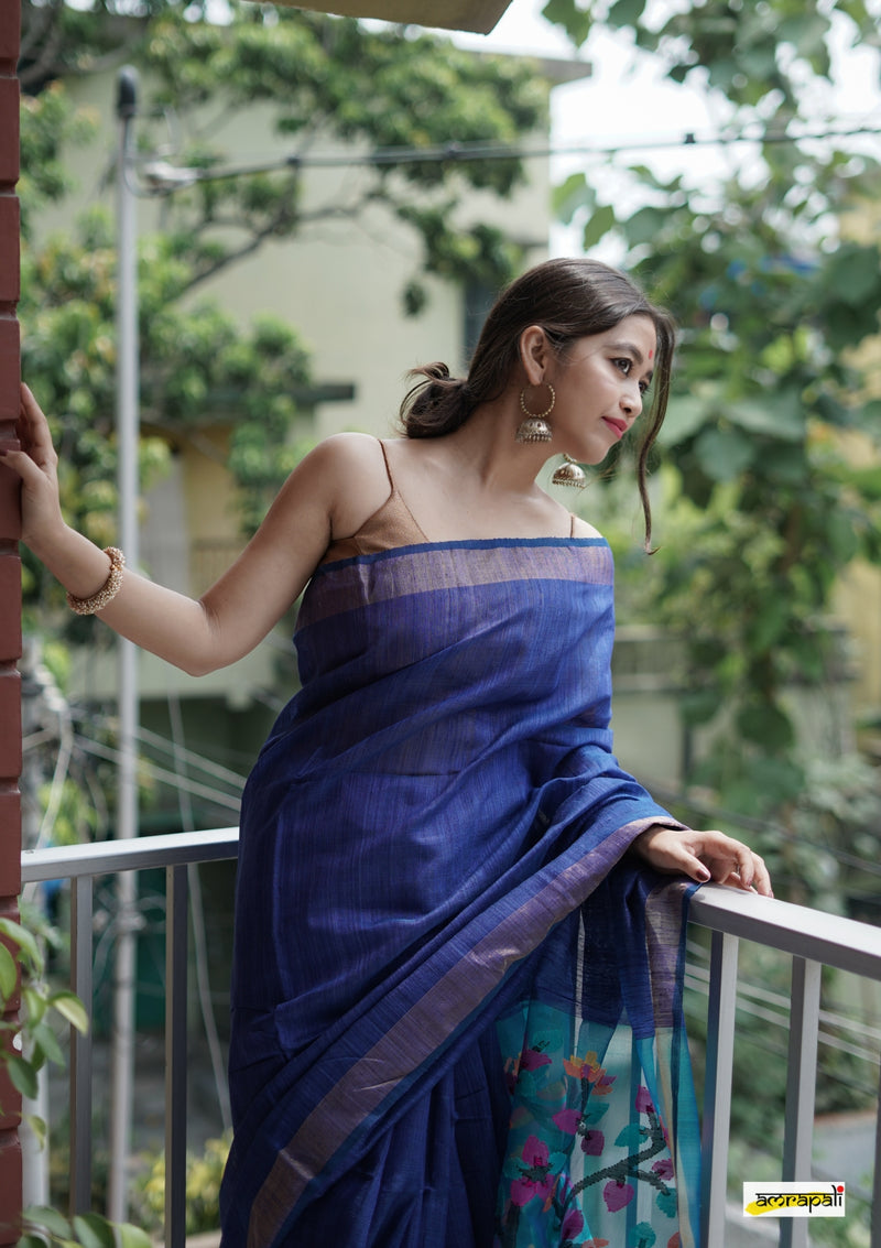 Handloom Matka Resham Jamdani