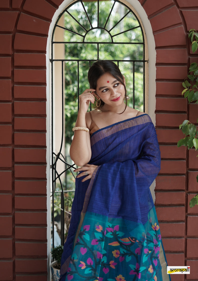 Handloom Matka Resham Jamdani