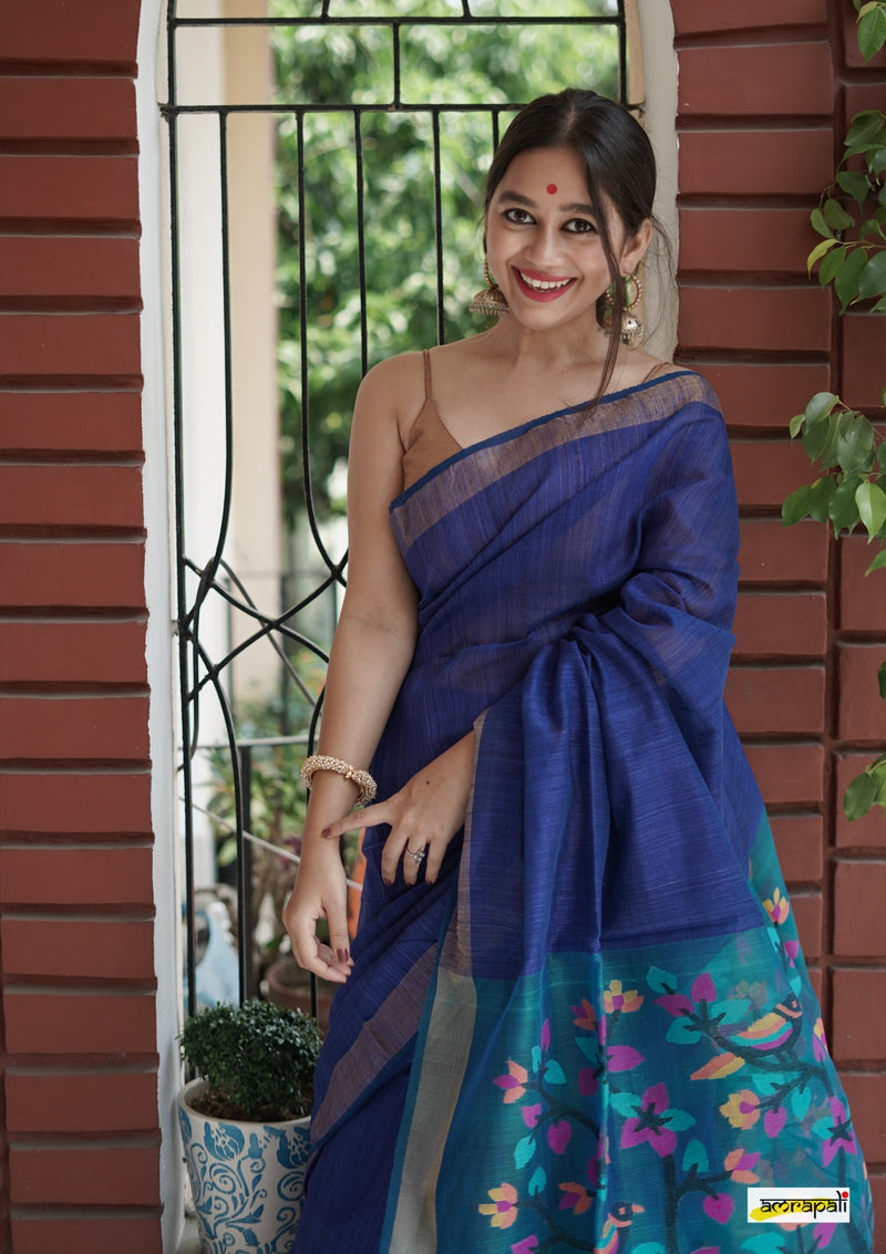 Handloom Matka Resham Jamdani