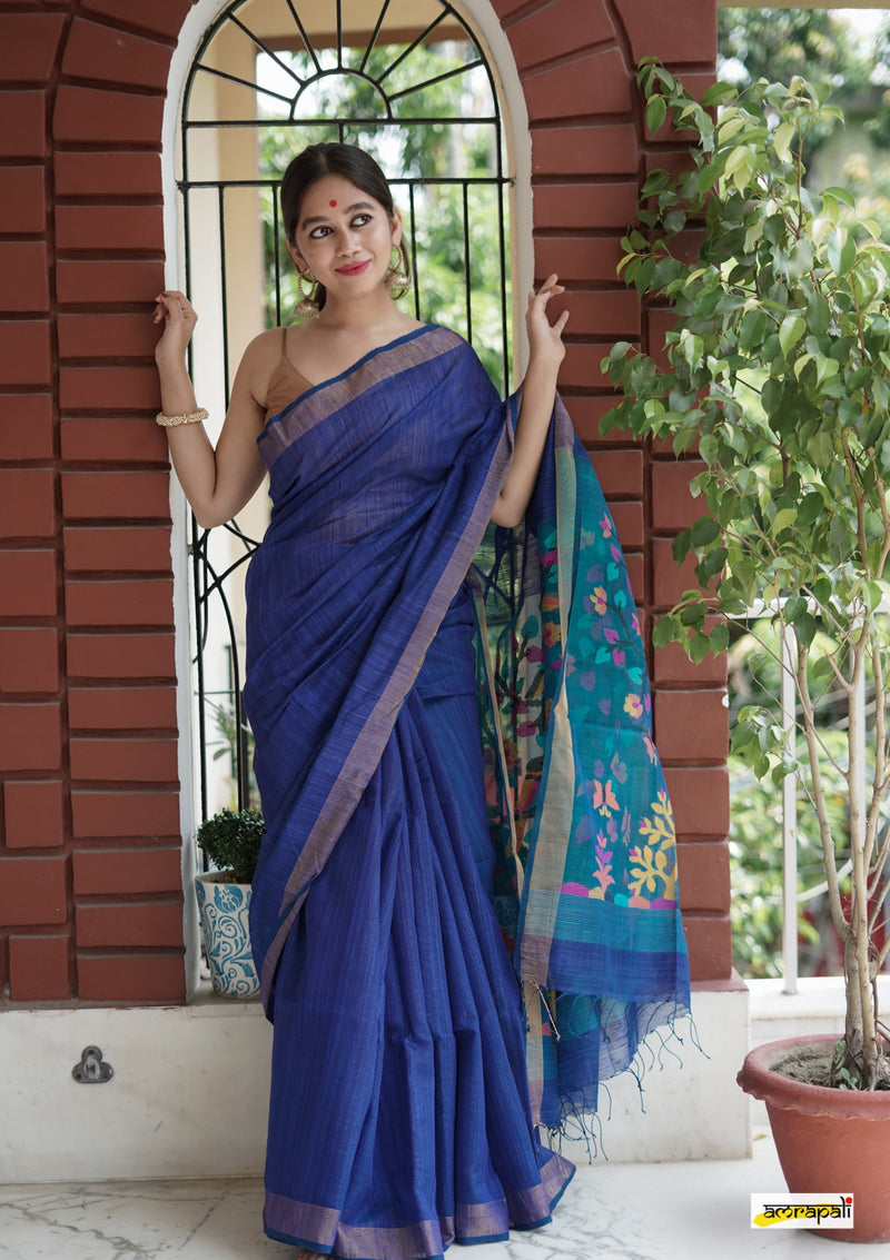 Handloom Matka Resham Jamdani