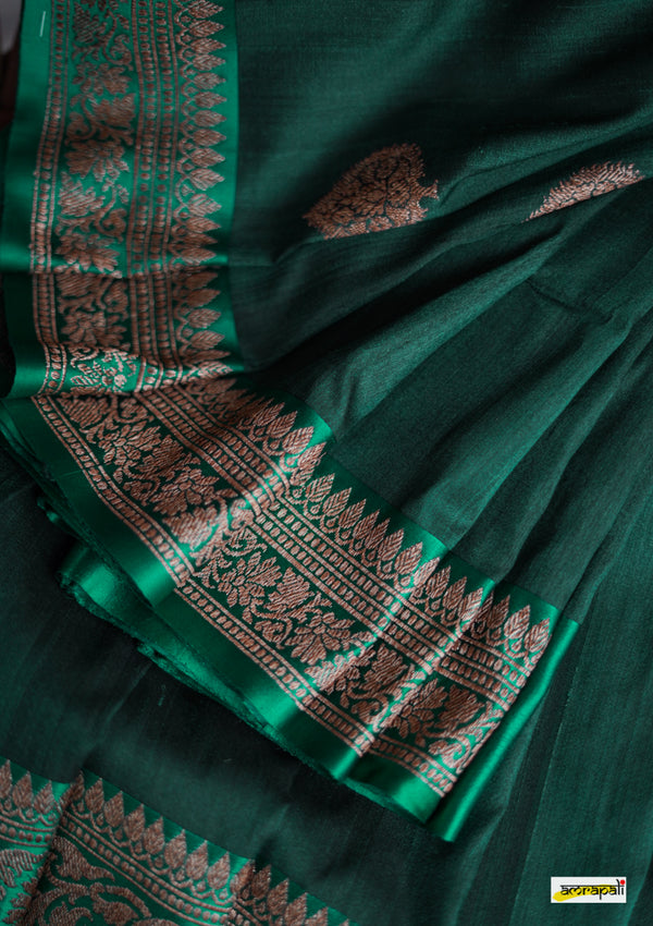 Handwoven Pure Tussar Benarasi