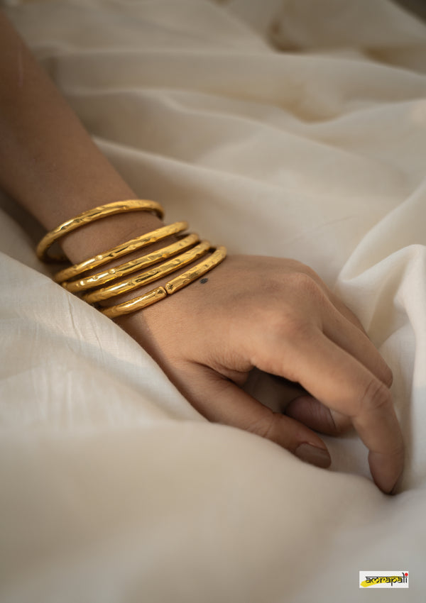 Classic Textured Bangles