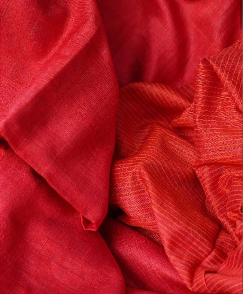Handwoven Pure Tussar Matka